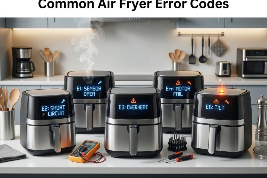 Common Air Fryer Error Codes