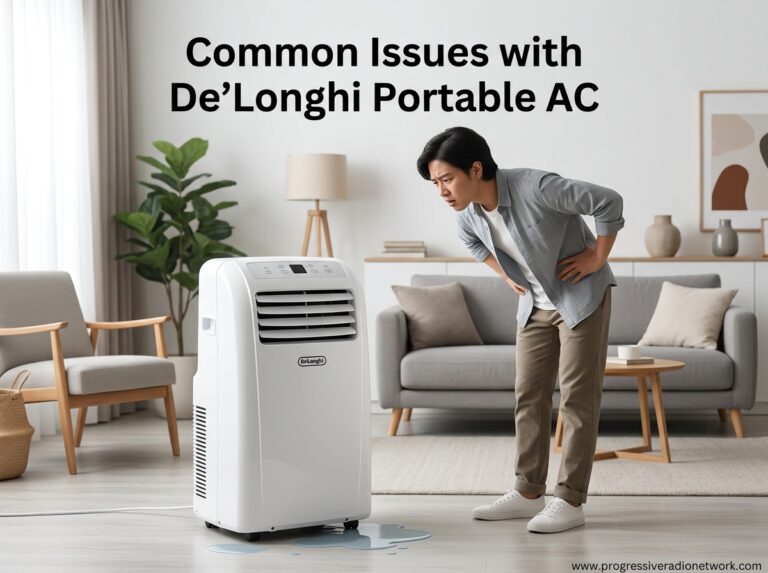 Common Issues with De'Longhi Portable AC
