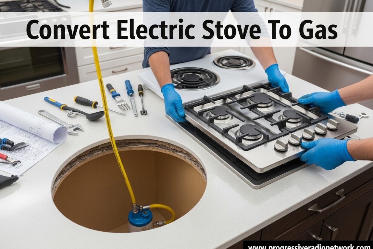 Convert Electric Stove To Gas