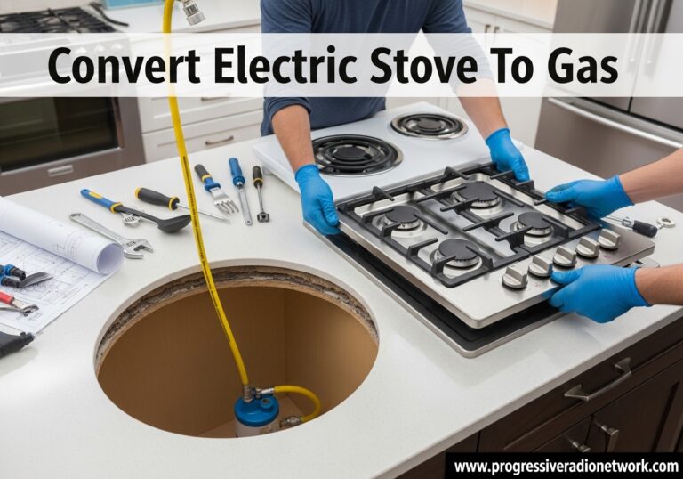 Convert Electric Stove To Gas
