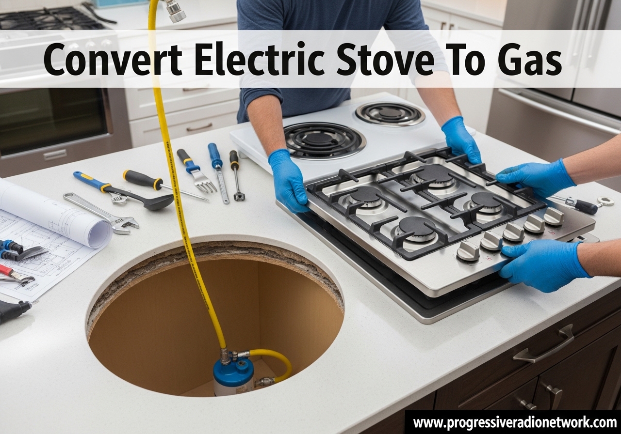 Convert Electric Stove To Gas