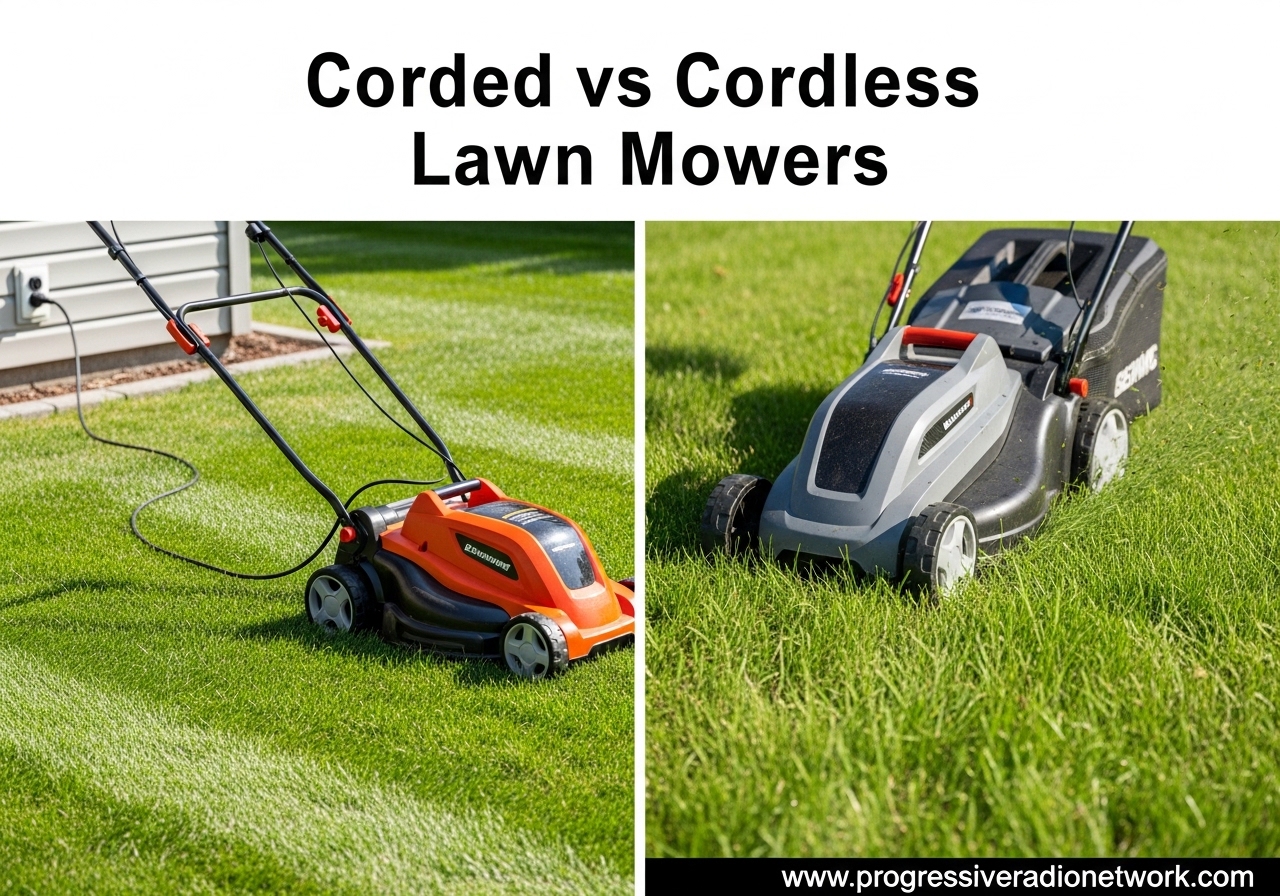 Corded vs Cordless Lawn Mowers