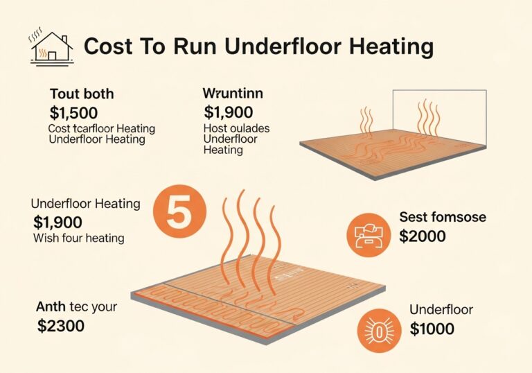 Cost To Run Underfloor Heating