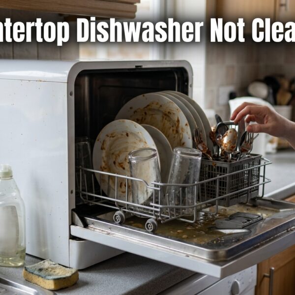 Countertop Dishwasher Not Cleaning