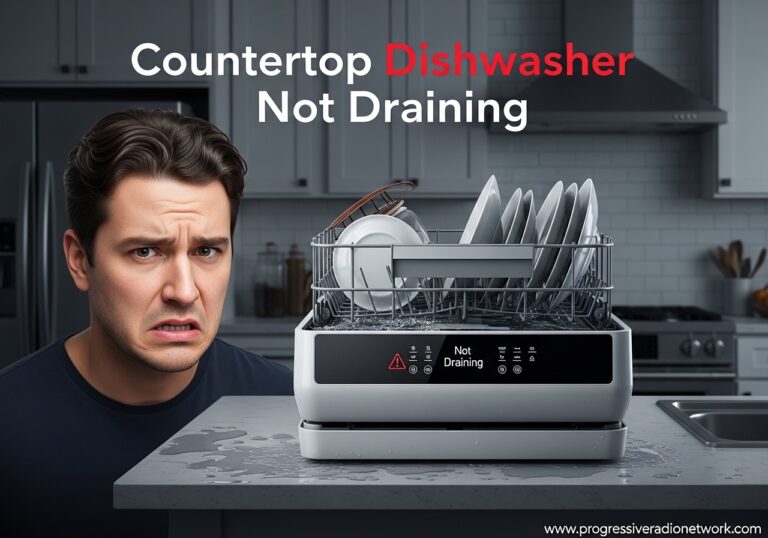 Countertop Dishwasher Not Draining