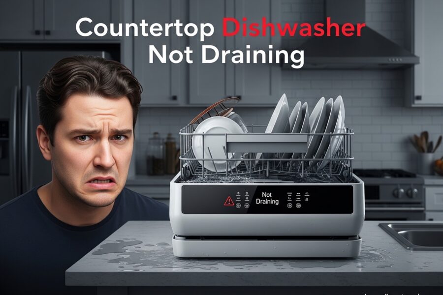 Countertop Dishwasher Not Draining
