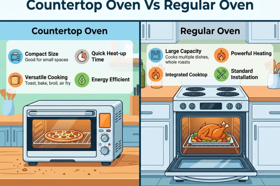 Countertop Oven Vs Regular Oven