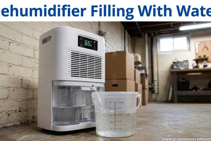Dehumidifier Filling With Water