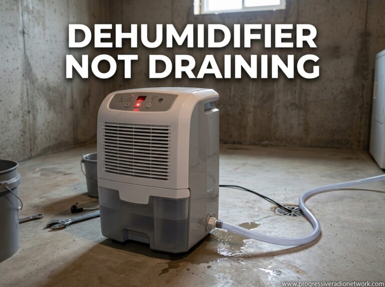 Dehumidifier Not Draining
