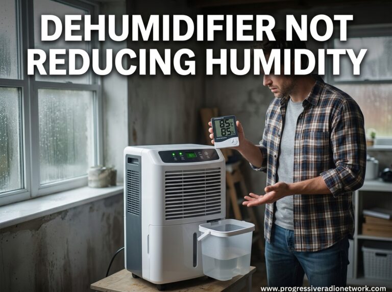 Dehumidifier Not Reducing Humidity