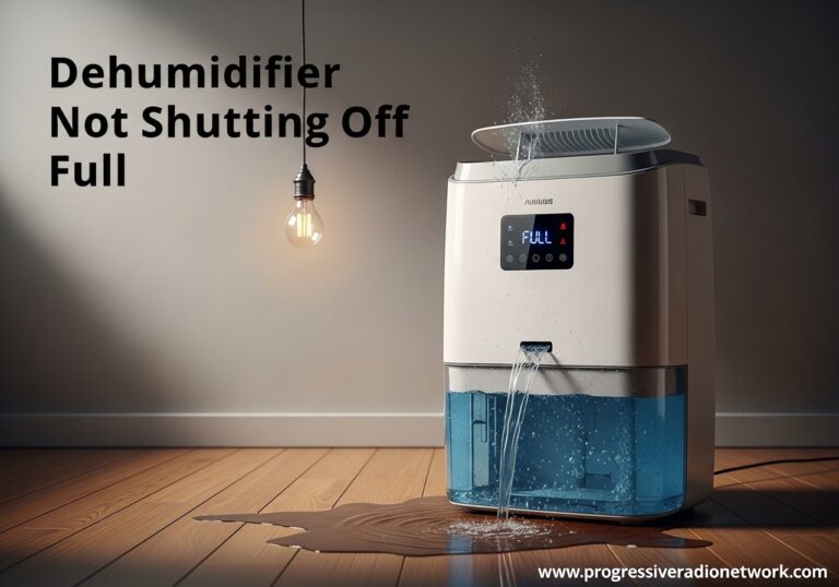 Dehumidifier Not Shutting Off Full