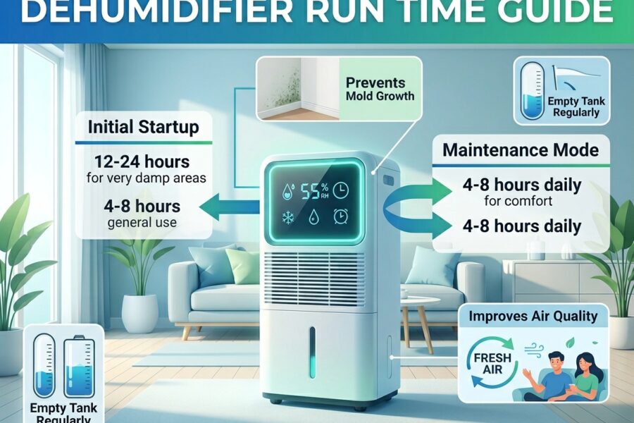 Dehumidifier Run Time Guide
