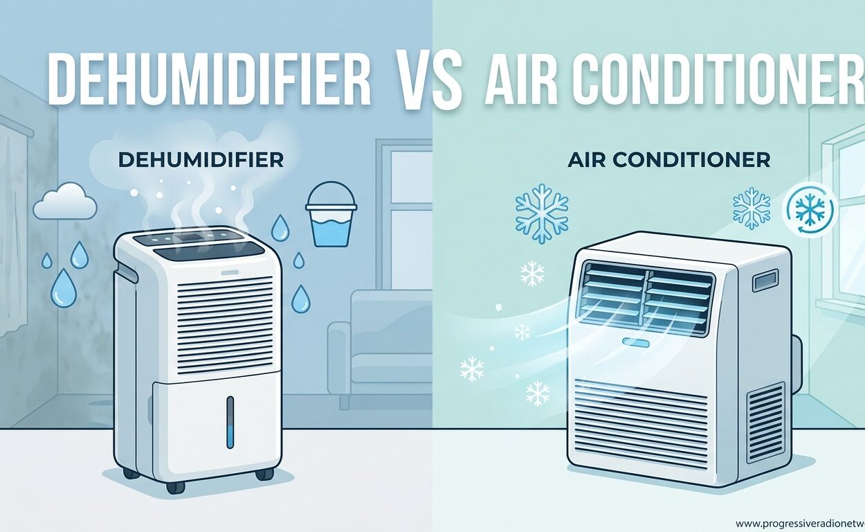 Dehumidifier Vs Air Conditioner