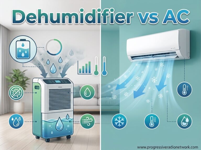 Dehumidifier vs AC