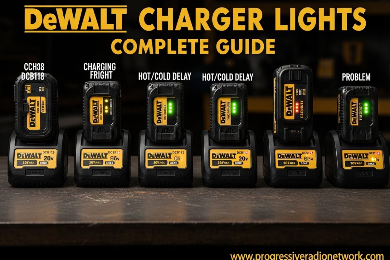 Dewalt Charger Lights Complete Guide