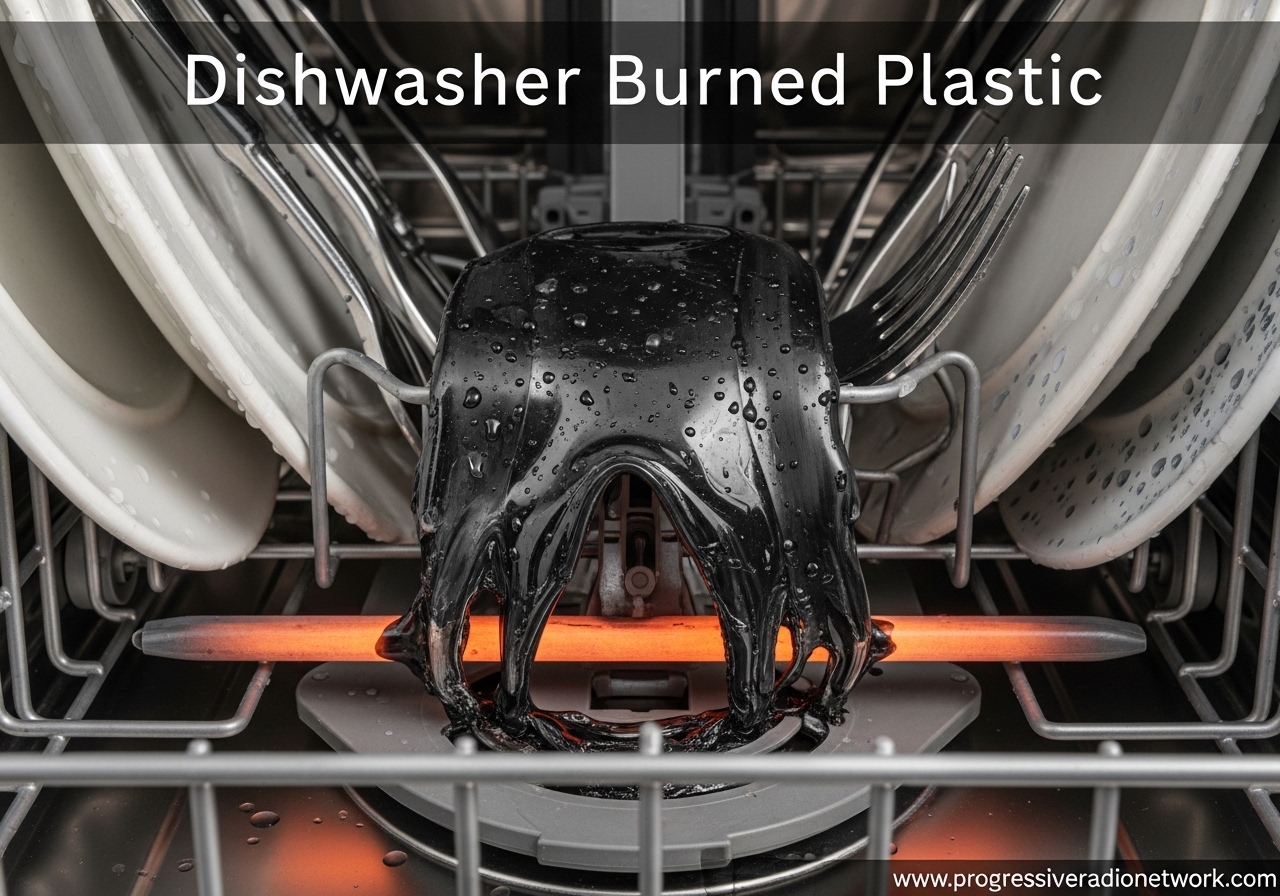 Dishwasher Burned Plastic