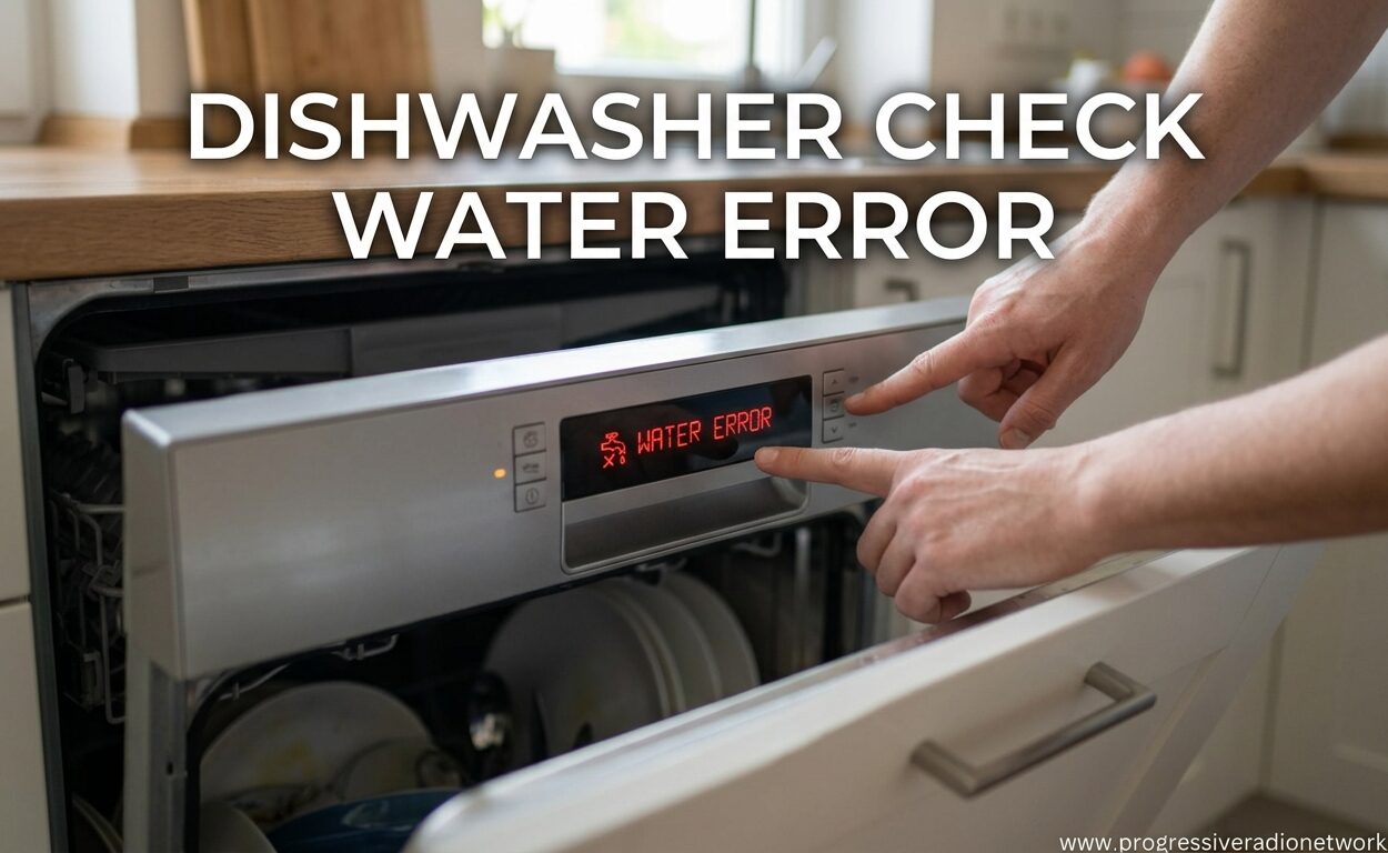 Dishwasher Check Water Error
