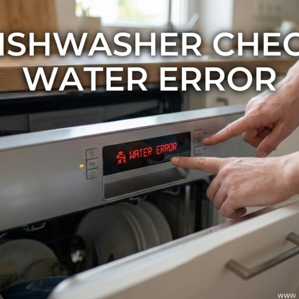Dishwasher Check Water Error