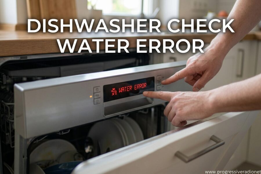 Dishwasher Check Water Error