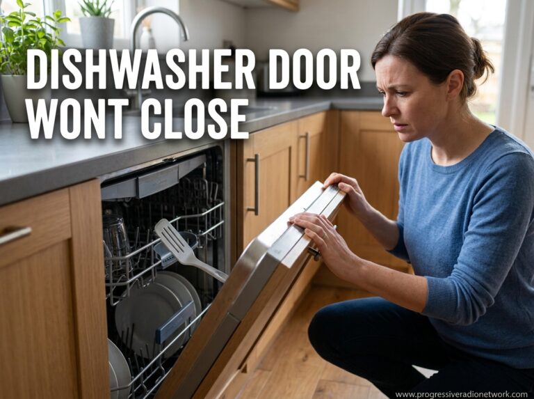 Dishwasher Door Wont Close