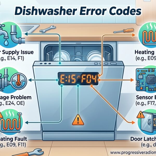 Dishwasher Error Codes