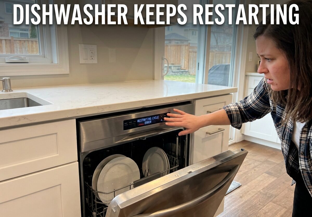 Dishwasher Keeps Restarting