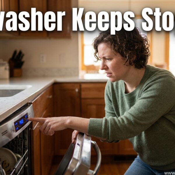 Dishwasher Keeps Stopping