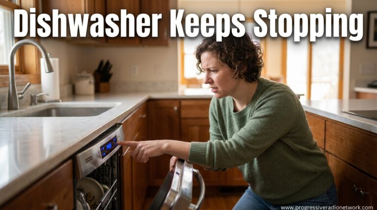 Dishwasher Keeps Stopping