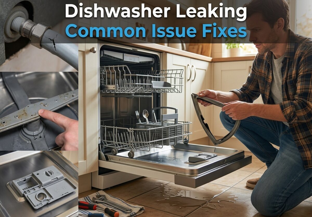 Dishwasher Leaking Common Issue Fixes