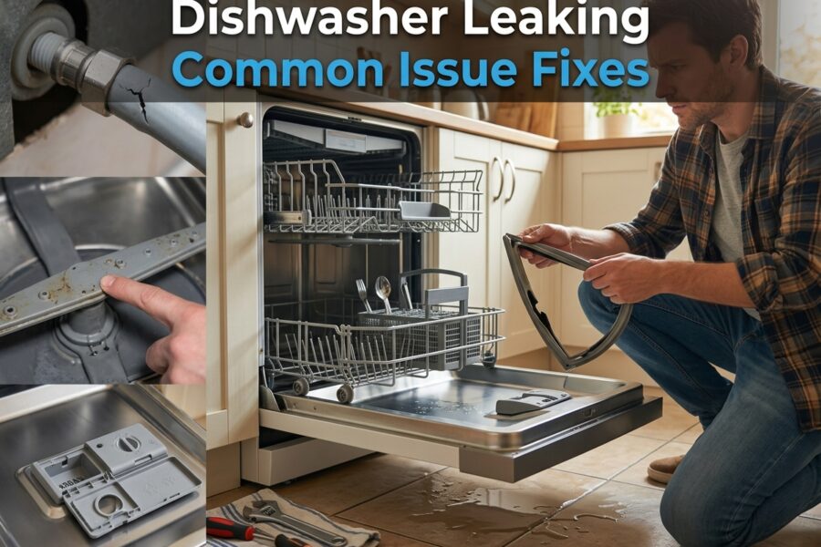 Dishwasher Leaking Common Issue Fixes