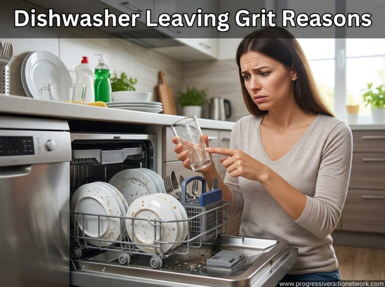 Dishwasher Leaving Grit Reasons