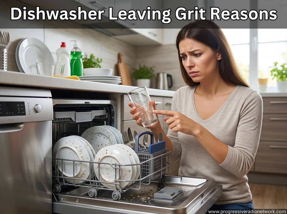 Dishwasher Leaving Grit Reasons