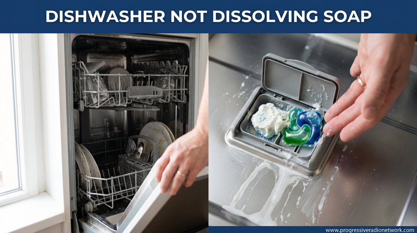 Dishwasher Not Dissolving Soap