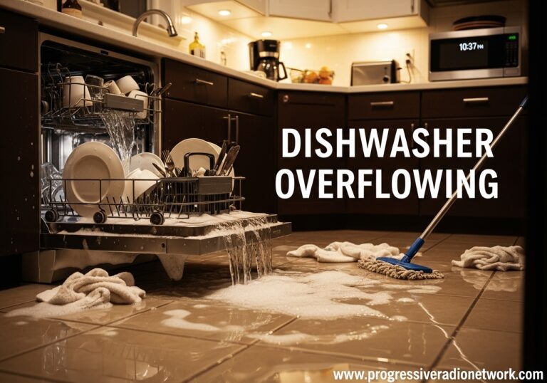 Dishwasher Overflowing
