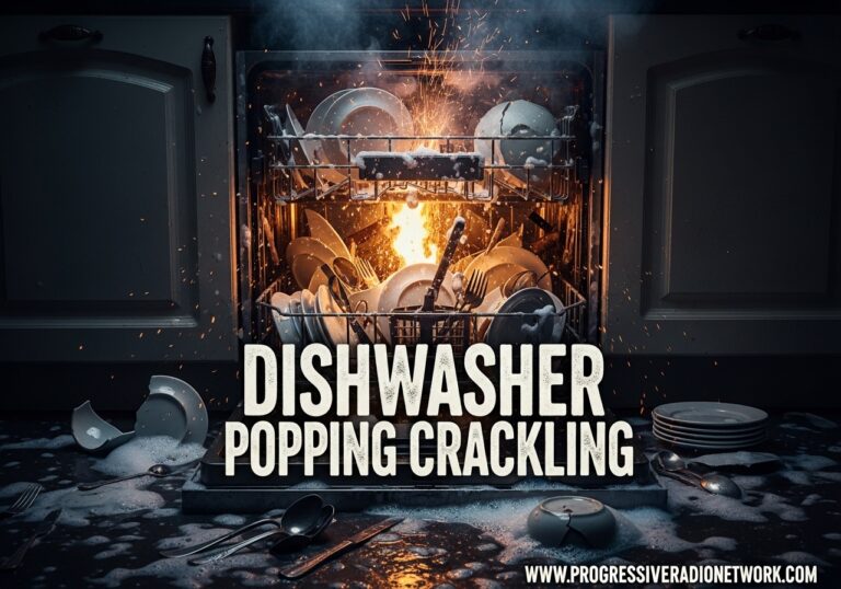 Dishwasher Popping Crackling