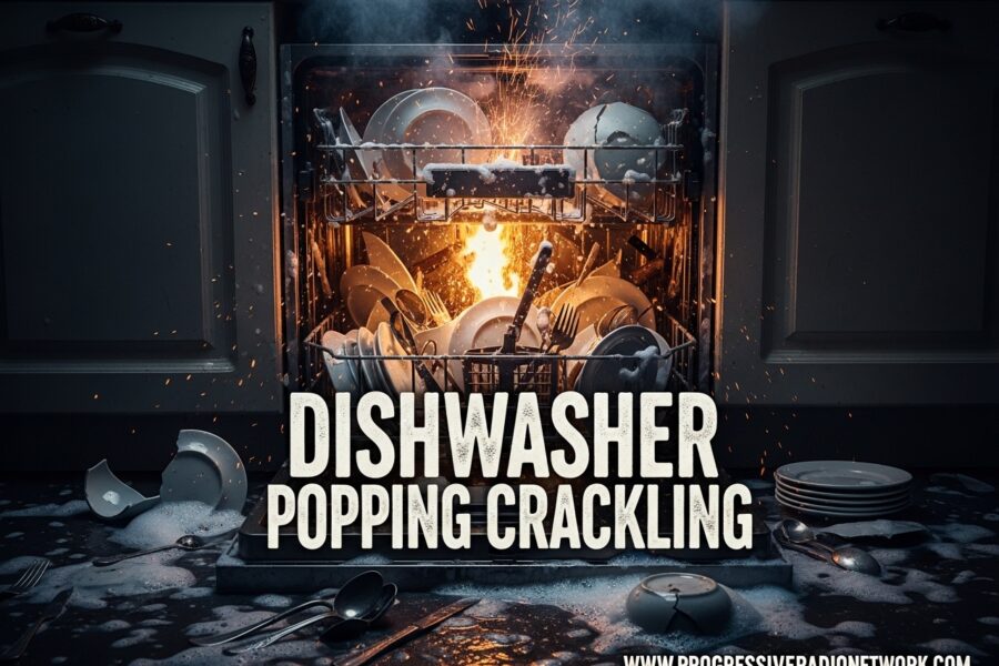 Dishwasher Popping Crackling