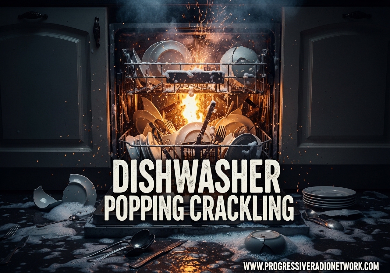 Dishwasher Popping Crackling