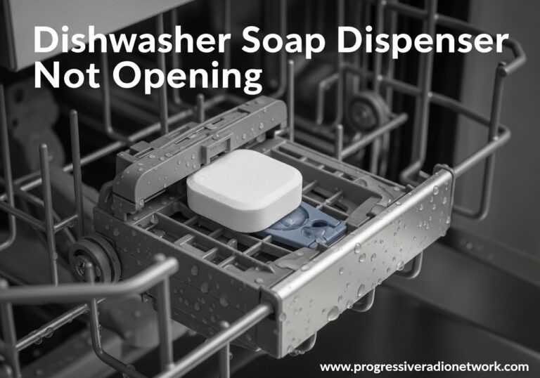 Dishwasher Soap Dispenser Not Opening