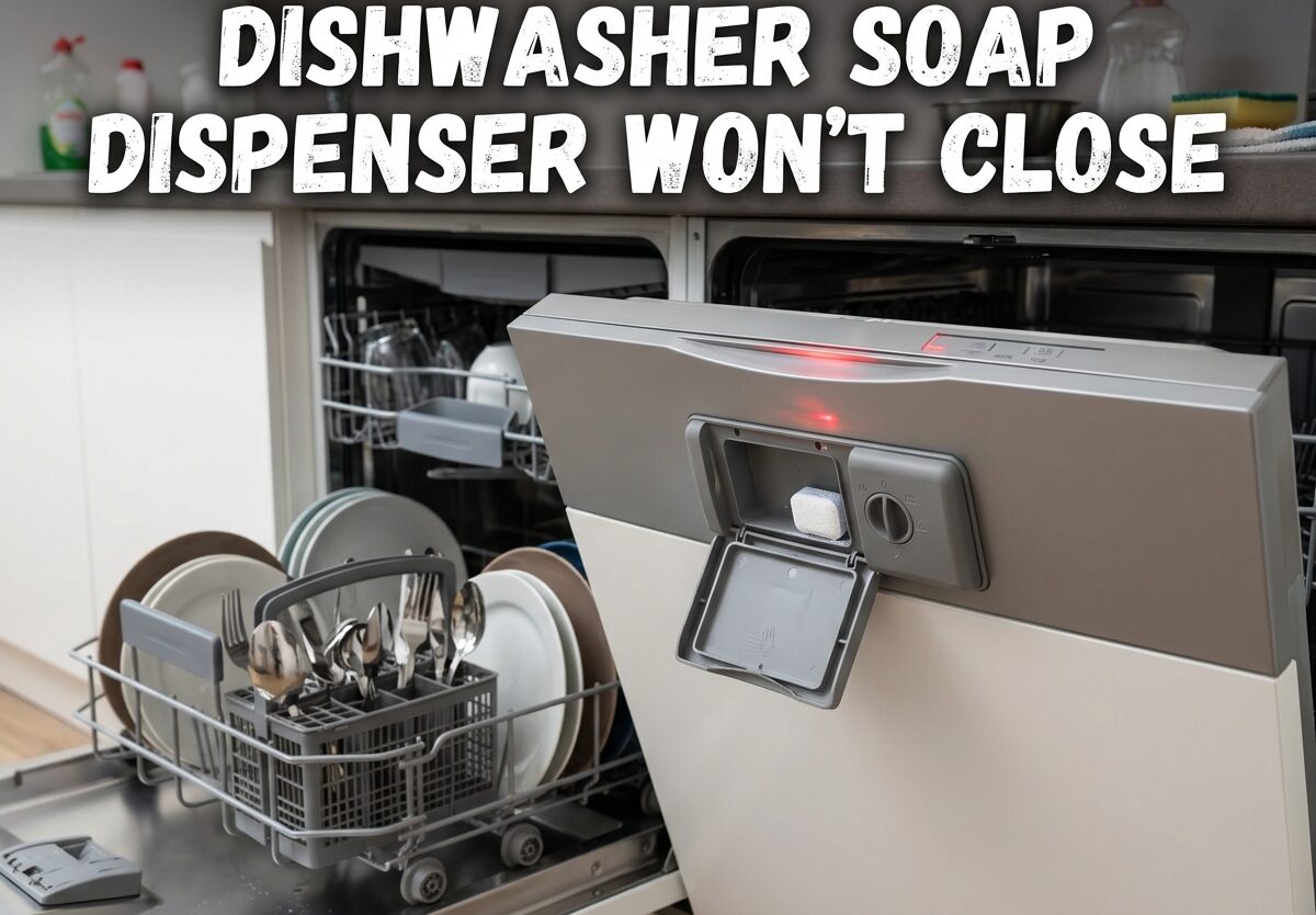 Dishwasher Soap Dispenser Wont Close
