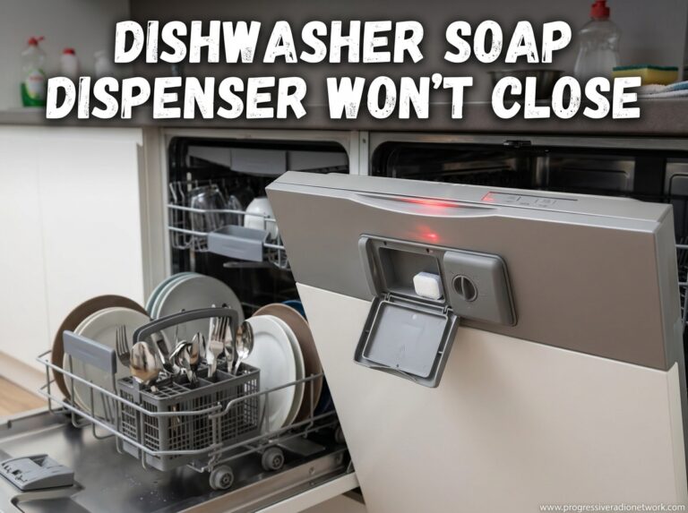 Dishwasher Soap Dispenser Wont Close