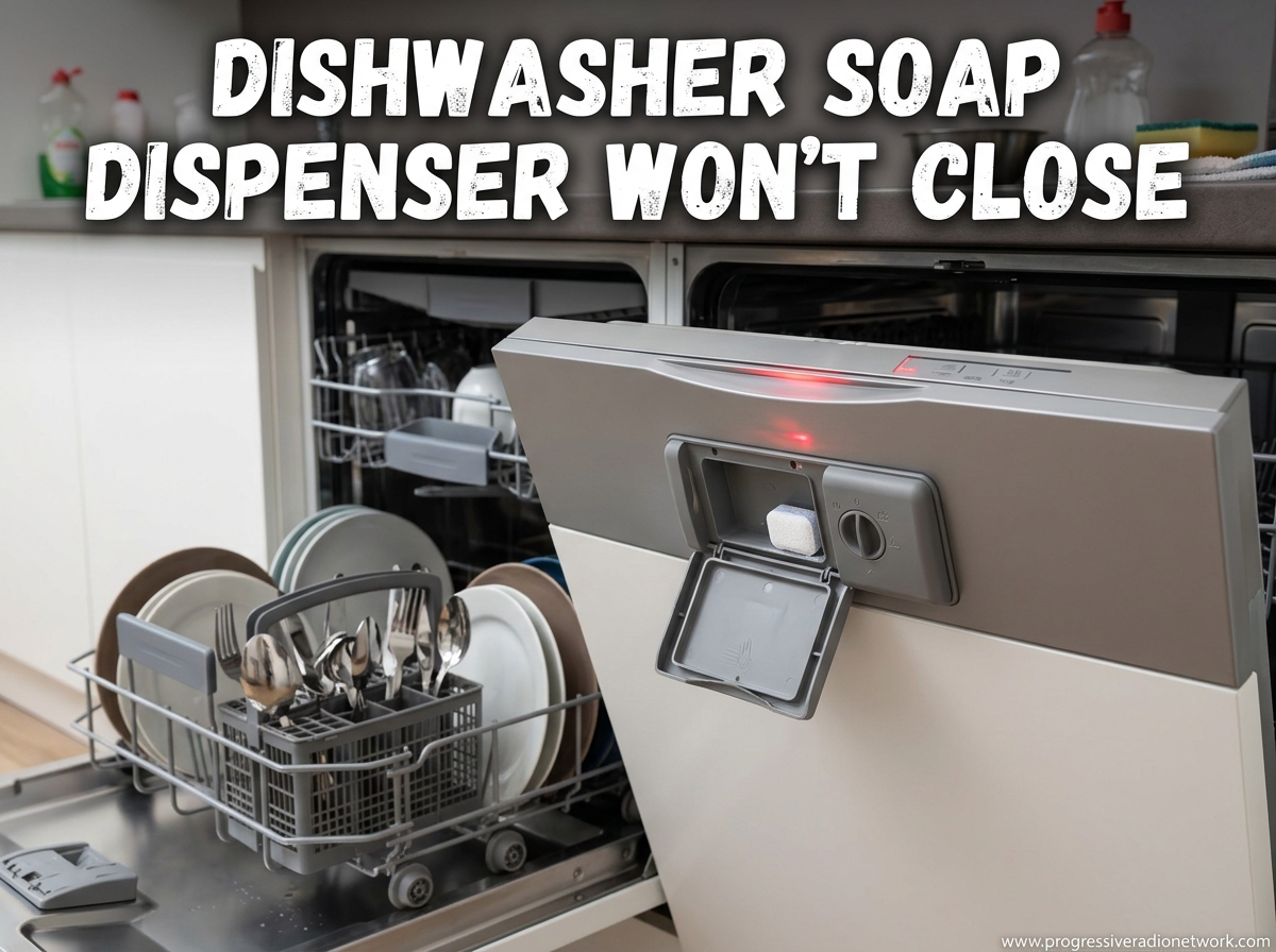 Dishwasher Soap Dispenser Wont Close