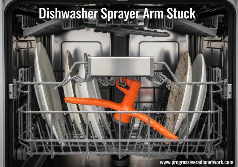 Dishwasher Sprayer Arm Stuck