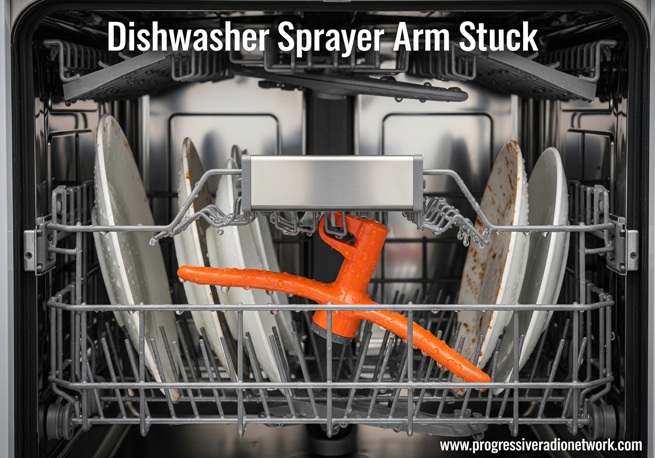 Dishwasher Sprayer Arm Stuck
