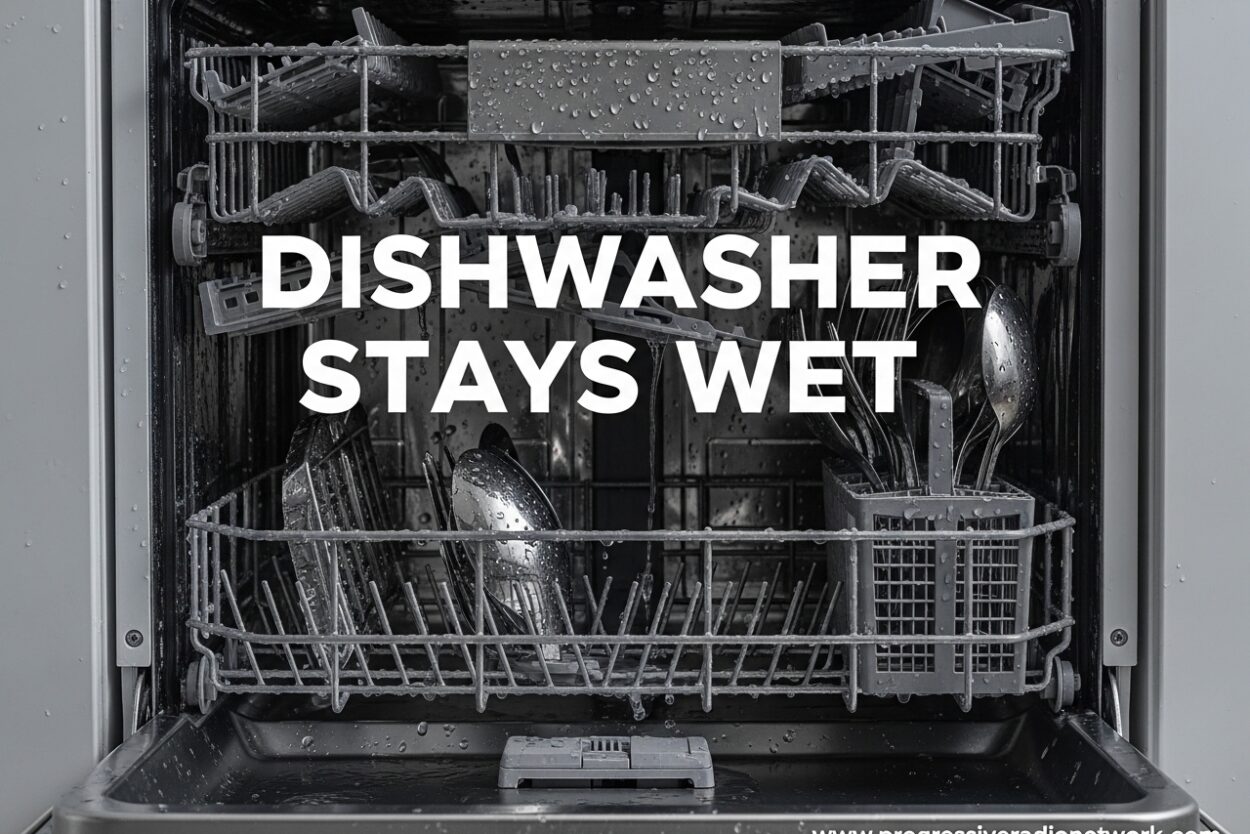 Dishwasher Stays Wet