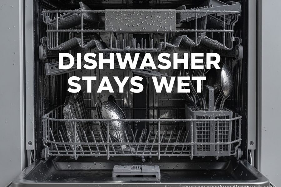 Dishwasher Stays Wet