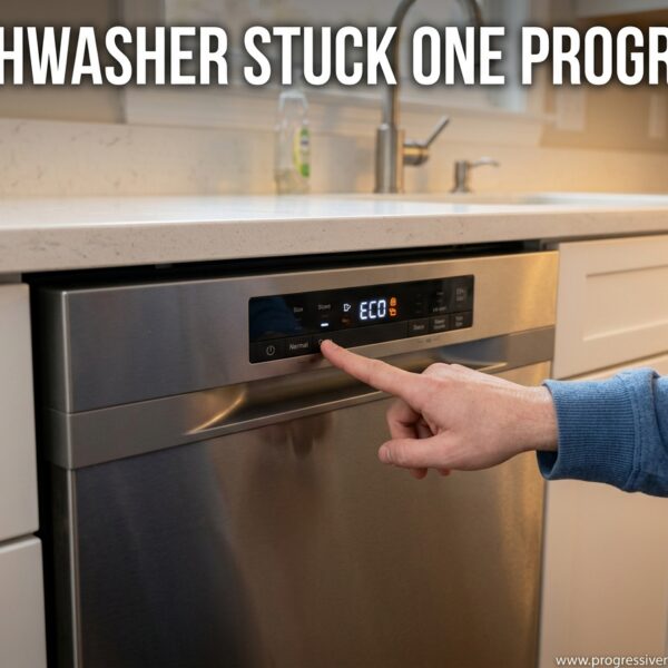 Dishwasher Stuck One Program
