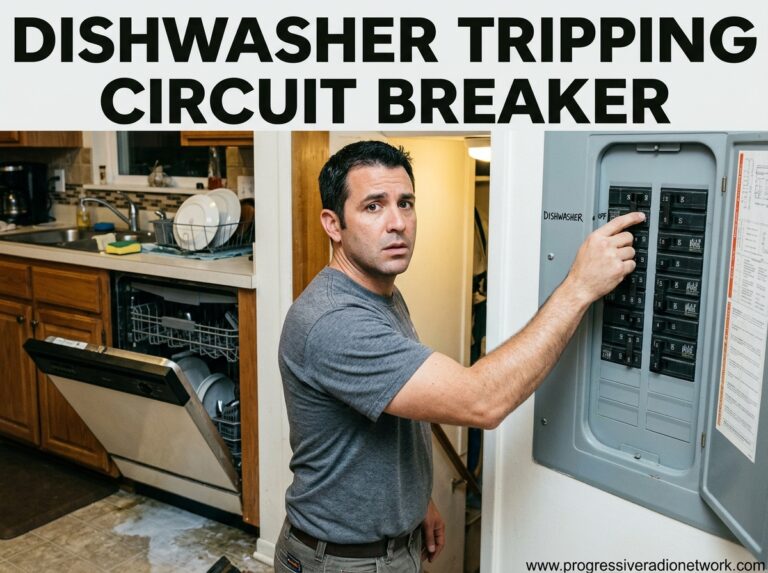 Dishwasher Tripping Circuit Breaker