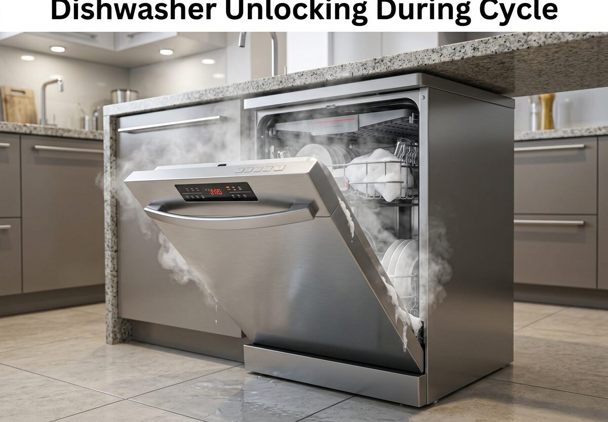 Dishwasher Unlocking During Cycle