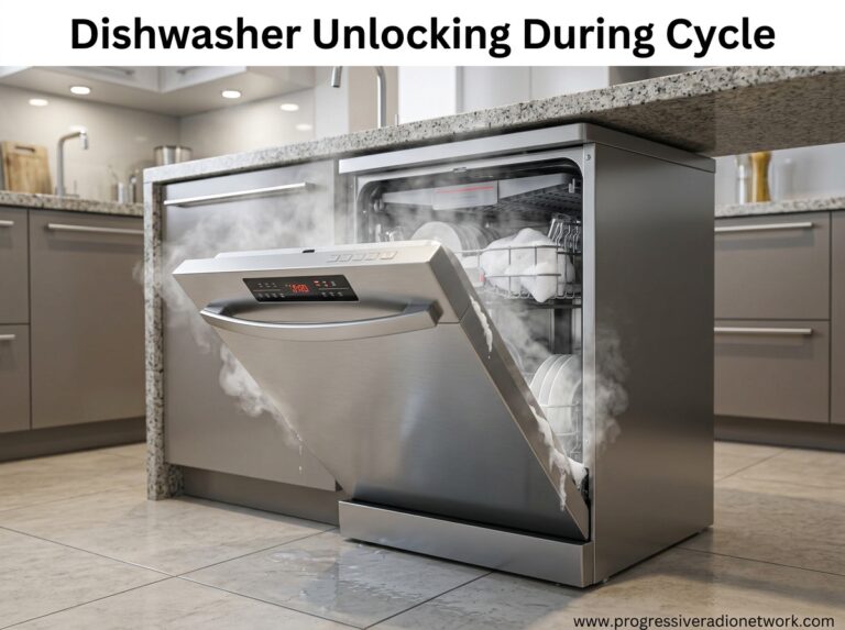 Dishwasher Unlocking During Cycle