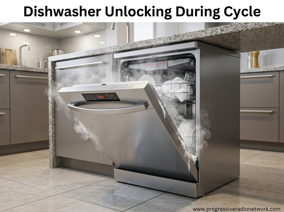 Dishwasher Unlocking During Cycle